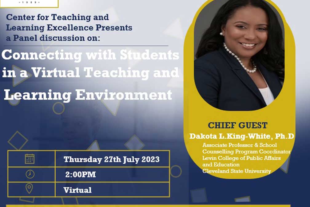 Connecting with Student in a Virtual Teaching an Learning Environment