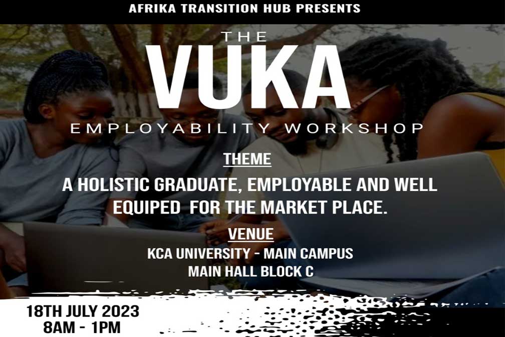 Vuka-employability-workshop poster
