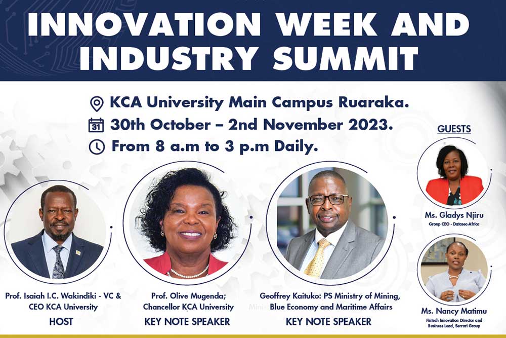 KCA University Innovation Week and Industry Summit slider