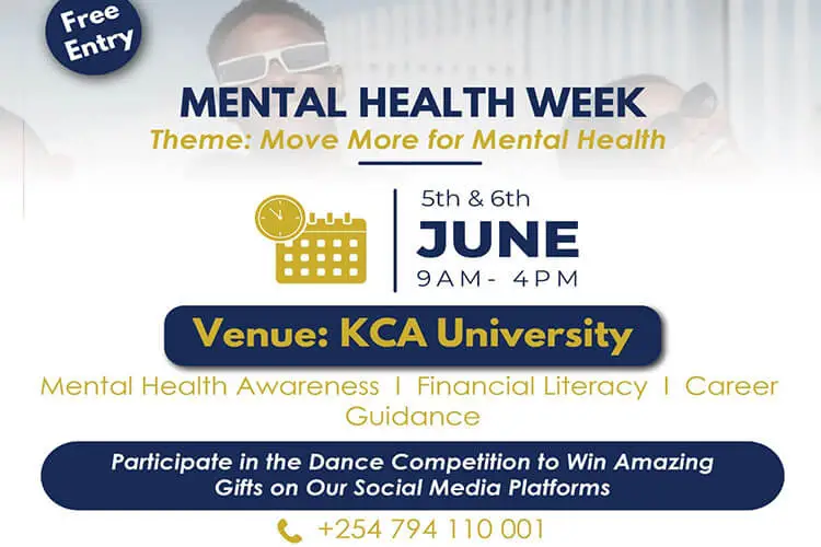 Mental Health Campus Tour KCA University Edition